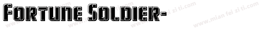 Fortune Soldier字体转换